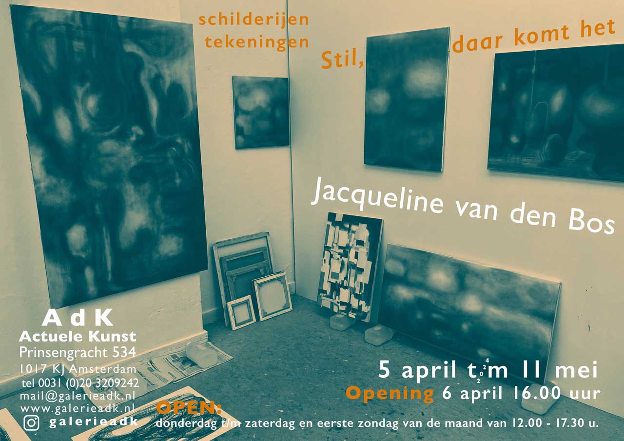 Affiche Jacqueline van den Bos